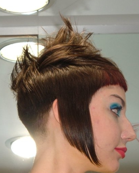 nowoczesna fryzura krótka 17
